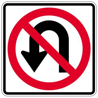 Description: no_U_turn_sign
